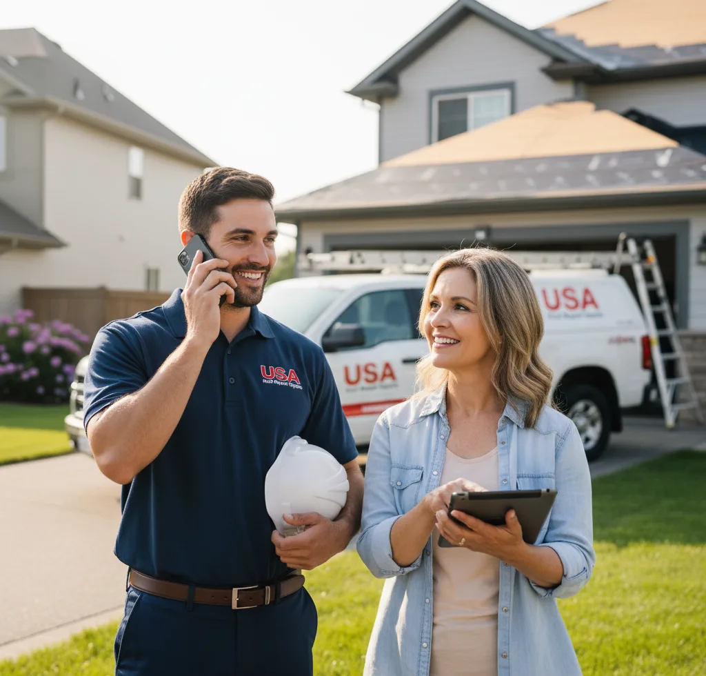 USA Roof Repair Experts customer support in Weatherly